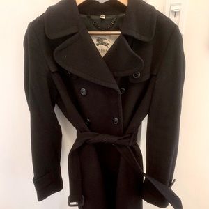 Burberry Wool/Cashmere Blend Trenchcoat